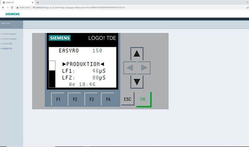 Siemens LOGO! 8 - easymetal EASYRO 150